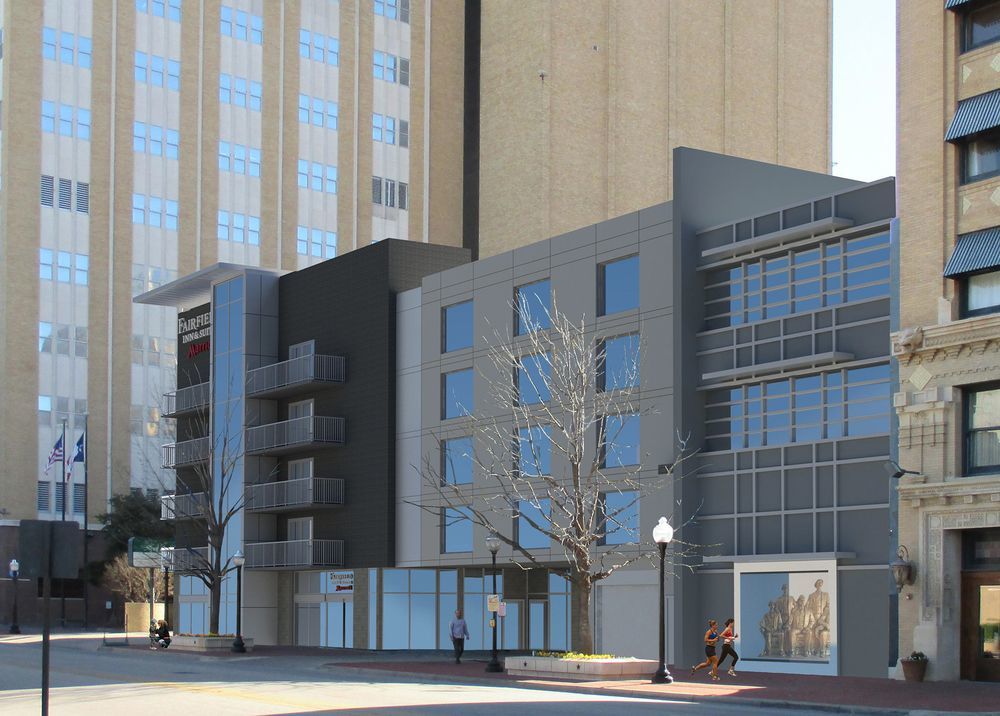 Fairfield Inn & Suites Fort Worth Downtown/Convention Center Buitenkant foto